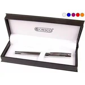 Перьевая ручка Cresco Pióro wieczne Elegant в футляре, модель 34, микс цветов