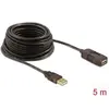 DELOCK USB 2.0 aktīvs pagarinājums 5 m Photo 2