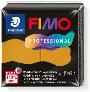 Пластичная масса FIMO prof 57 г, цвет охра (8040-17)