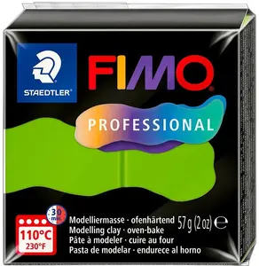 Modelēšanas māls FIMO professional 57 g gaiši zaļš (8040-51)