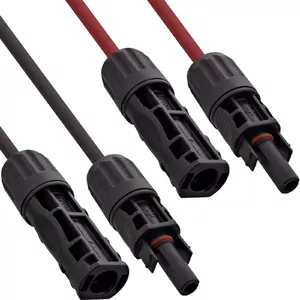 Medium voltage cable InLine 95601 Red Black 1500V 1m 0.7mm