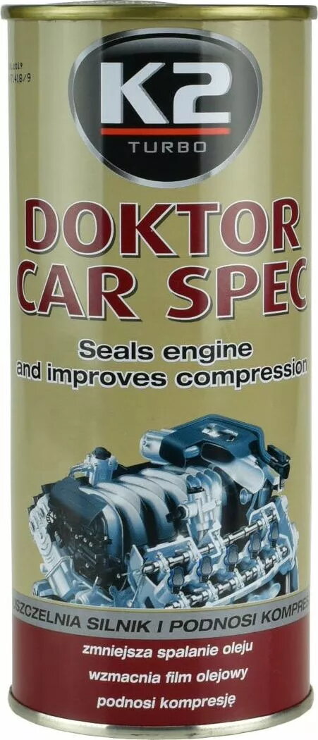 Eļļas piedeva dzinējam K2 K2-Doctor Car