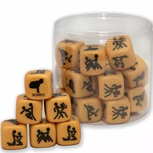 Набор эротических кубиков diablo picante Love Dice Positions D-242392 – пара кубиков для пар