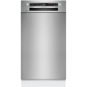 Bosch Serie 4 SPU4HMS10E Undercounter Slimline Dishwasher with 10 Place Settings 6 Programs Home Connect Stainless Steel