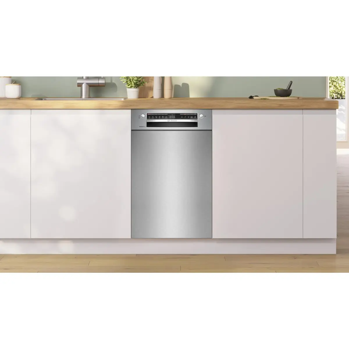 Bosch Serie 4 SPU4HMS10E Встраиваемая узкая посудомоечная машина Photo 2