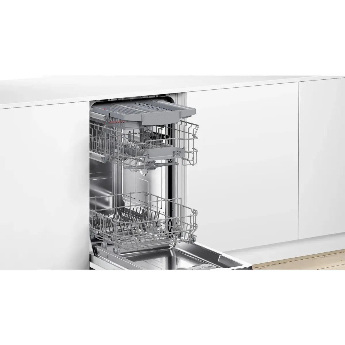 Bosch Serie 4 SPU4HMS10E Встраиваемая узкая посудомоечная машина Photo 3
