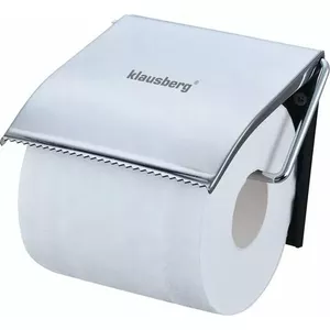 Toilet paper holder Klausberg KB-7087, silver finish