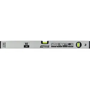 Spirit level AWTools AW29912 — length 600 mm, weight 246 g, handheld leveling tool