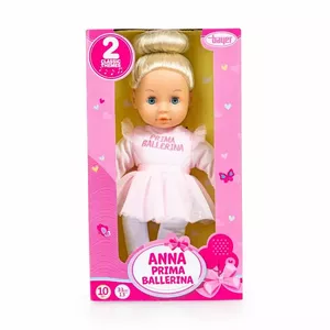 Leļļa BAYER Anna Prima Baleta dejotāja 33 cm, modelis 93311AA