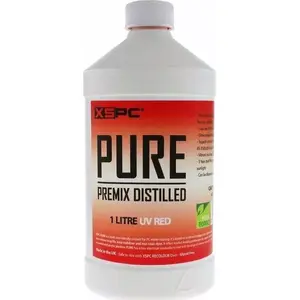 Coolant XSPC Pure Coolant 1 L (red UV) for PC liquid cooling systems