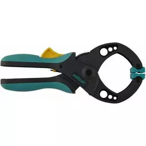 Ratchet clamp Wolfcraft 1 FZR 30 — 30 mm opening, grey/turquoise/yellow
