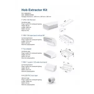 Extractor Kit BEKO 4480100211 (spare part for range hood)