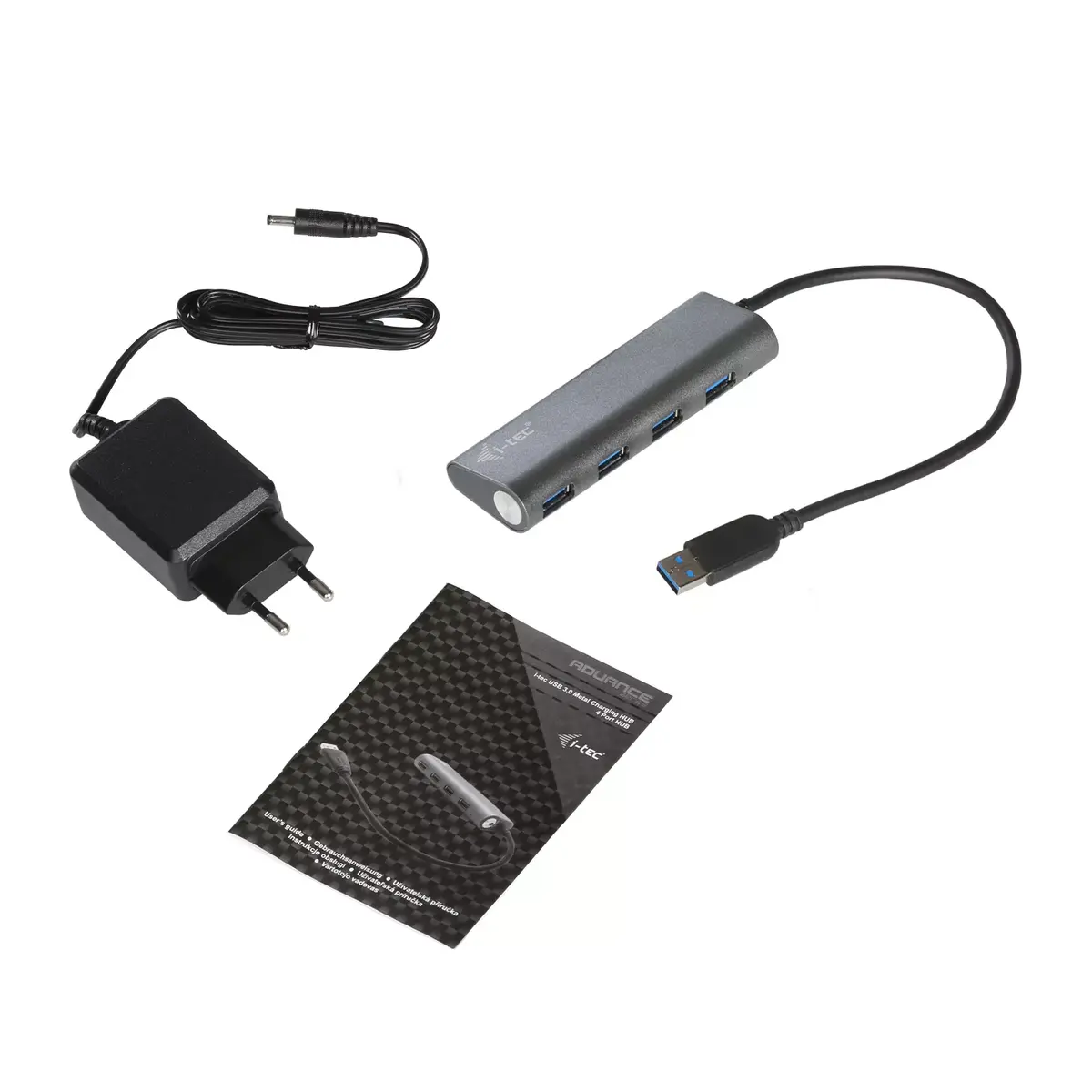USB Хаб i-tec Metal Superspeed 4-Port Hub Photo 5