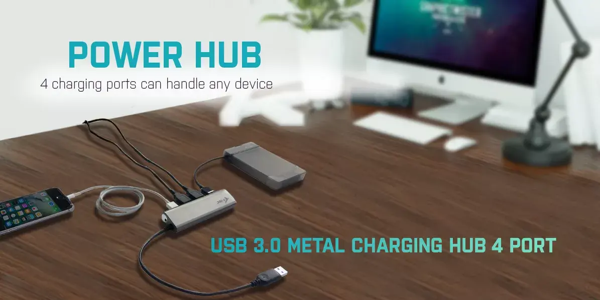 USB Хаб i-tec Metal Superspeed 4-Port Hub Photo 8