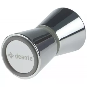 Shower door handle round, deante XKCK3HC00 — round stainless handle for glass shower doors