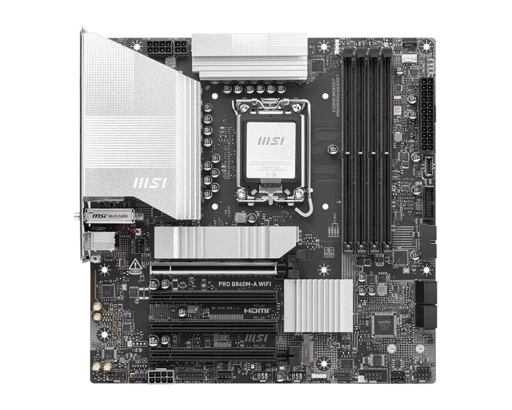 MSI PRO B860M-A WIFI micro ATX mātesplate Photo 2