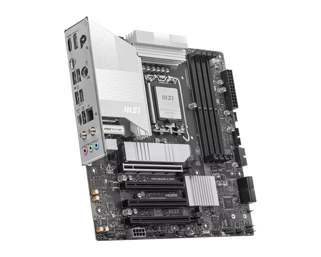 MSI PRO B860M-A WIFI micro ATX mātesplate Photo 3