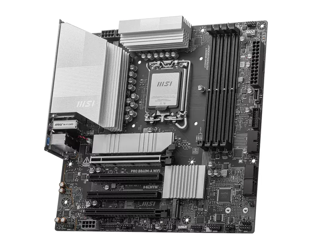 MSI PRO B860M-A WIFI micro ATX mātesplate Photo 4