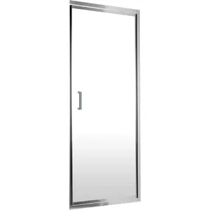 Shower hinged door deante KTJ_012D 80 cm glass