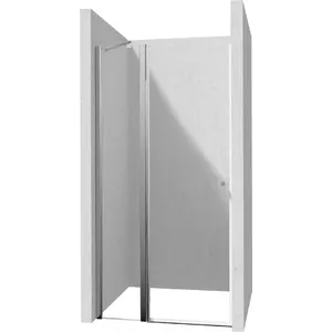 Dušas durvis deante KTSU045P šarnīrveida 120 cm