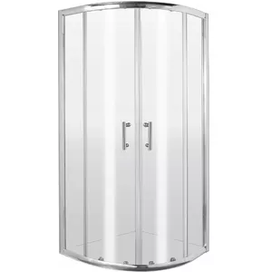 Semicircular shower enclosure deante KTJ_051P 90 cm glass door