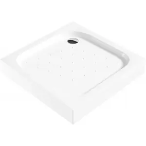 Акриловый душевой поддон Deante KTC 041B 90x90 см, квадратный, противоскользящая поверхность, белый