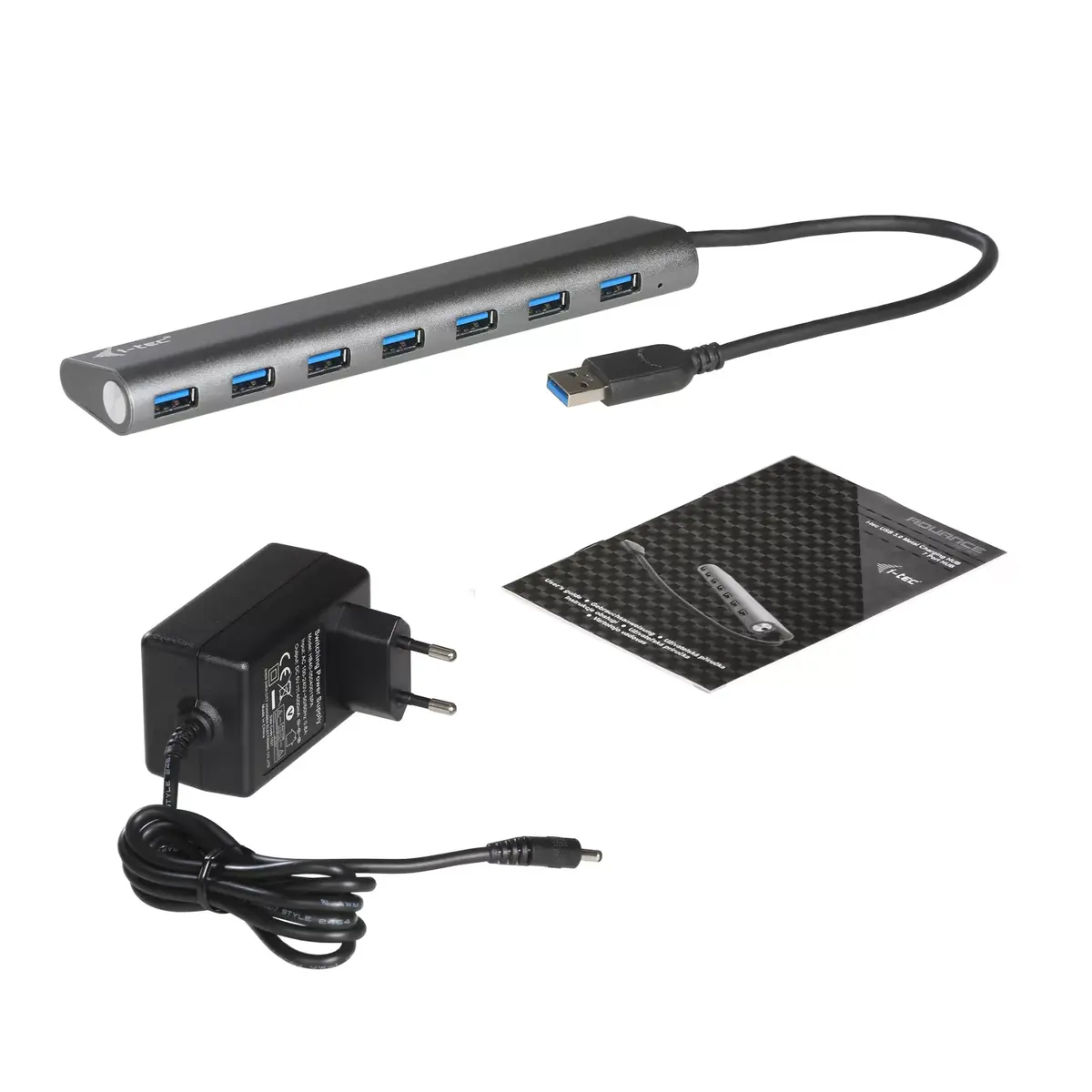 USB Хаб i-tec Metal Superspeed 7-Port Hub Photo 4