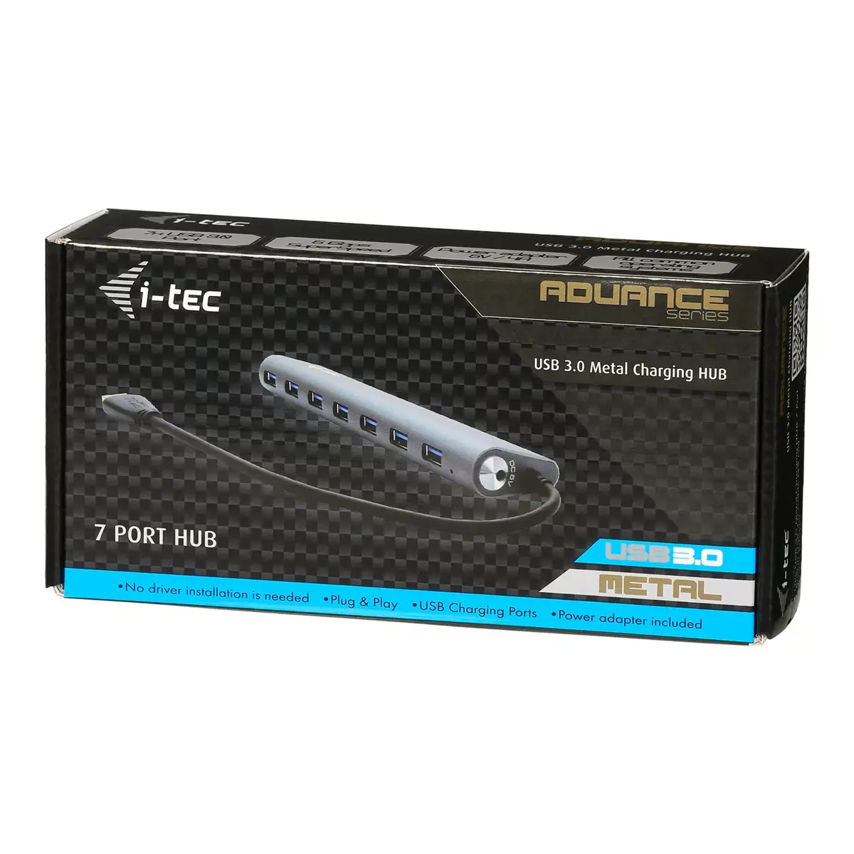 USB Хаб i-tec Metal Superspeed 7-Port Hub Photo 6