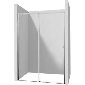 Sliding shower door Deante KTSP017P 170 cm, glass design