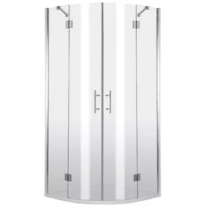 Полукруглая душевая кабина deante KTA_052P 80x80 см, четырехслойное стекло