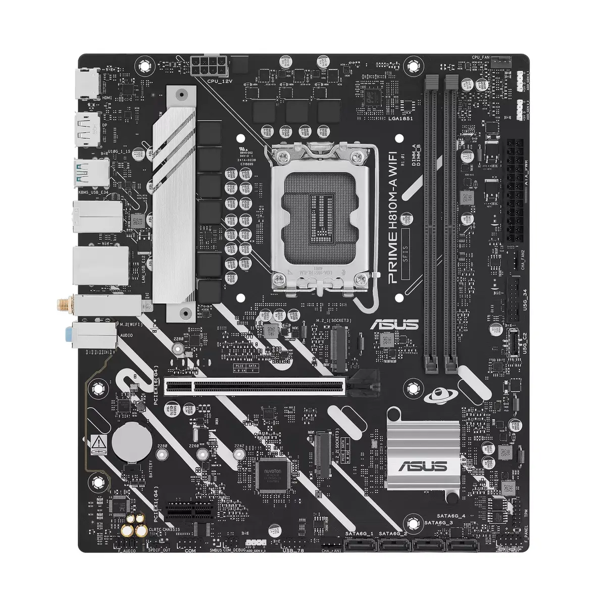 Pamatplate ASUS PRIME H810M-A WIFI, 90MB1KJ0-M0EAY0 Photo 3
