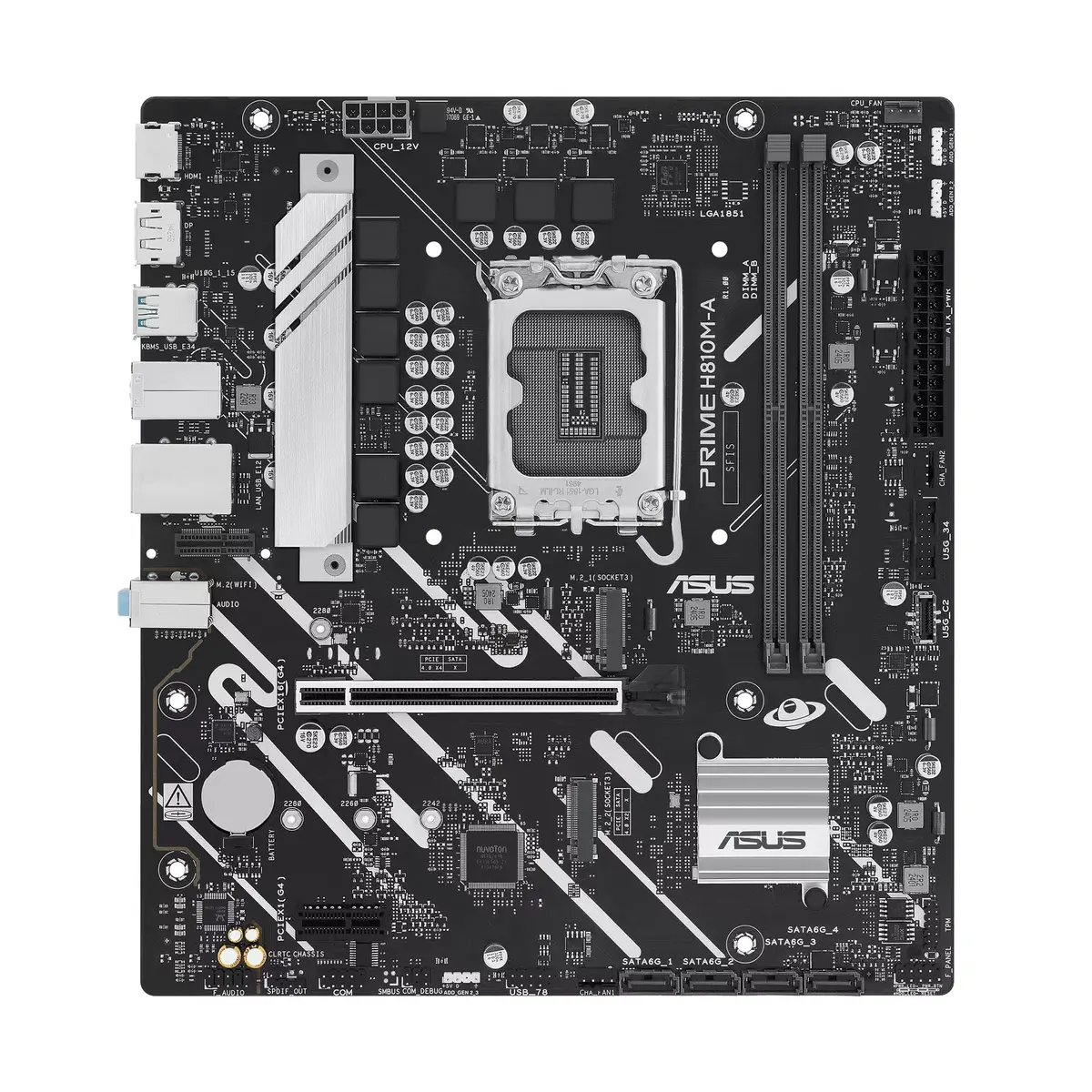 ASUS PRIME H810M-A-CSM microATX motherboard Photo 3
