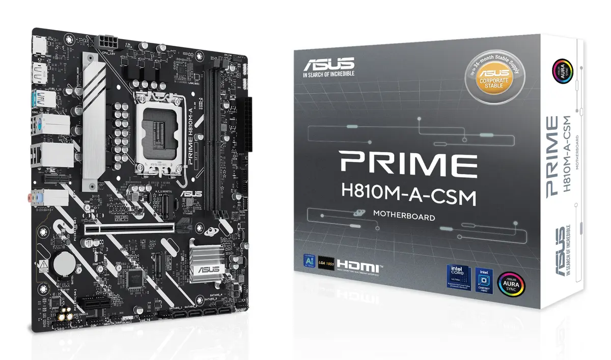 ASUS PRIME H810M-A-CSM micro ATX mātesplate