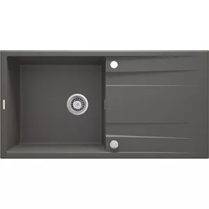 Гранитная мойка 1-чашевая Deante ZQE_T713 с крылом для слива, модель ZQE_T713