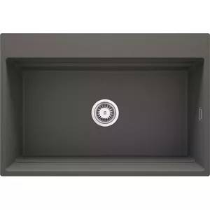 Гранитная мойка для кухни 1-чашевая Deante ZRM_T10B, одна чаша, гранитный материал