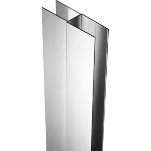 Extension profile deante XKC00PC02 200 cm with mounting hardware