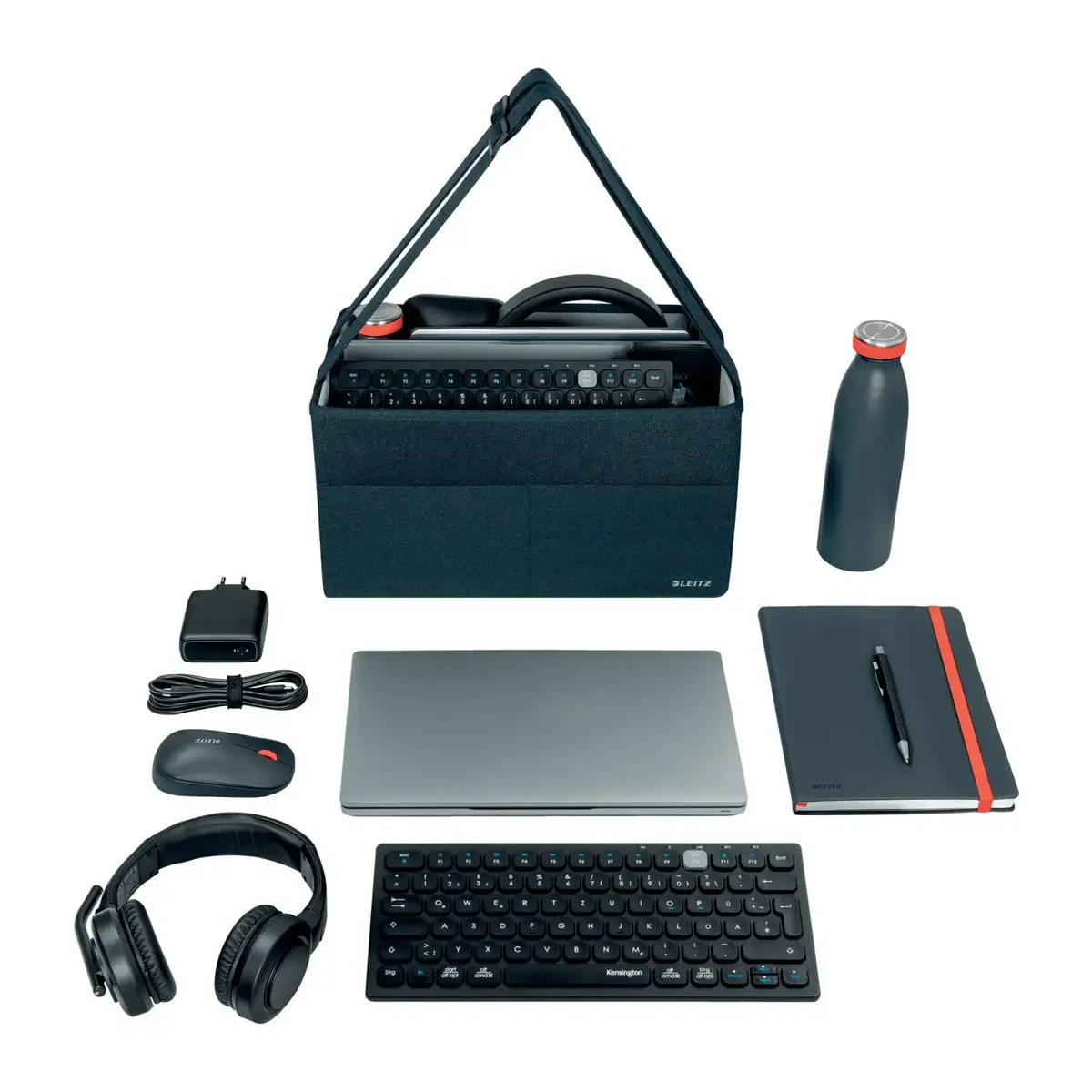 LEITZ Fabric Compact Hot Desking Work Bag for 14-inch Laptops Photo 2