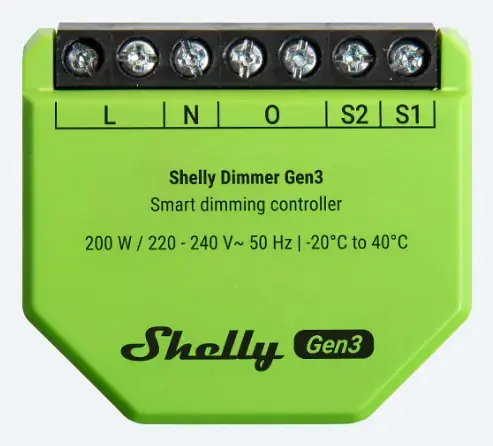 Shelly Dimmer Gen3 built-in dimmer Photo 2