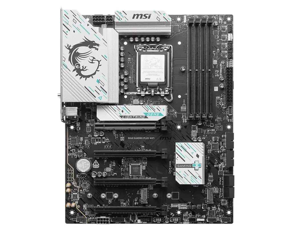 Mātesplate MSI B860 GAMING PLUS WIFI LGA 1851 Photo 2