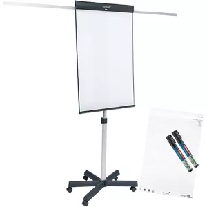 Legamaster SKETCH PRO mobilais flipcharts zvaigžņu pamatne Tērauds 5 riteņi