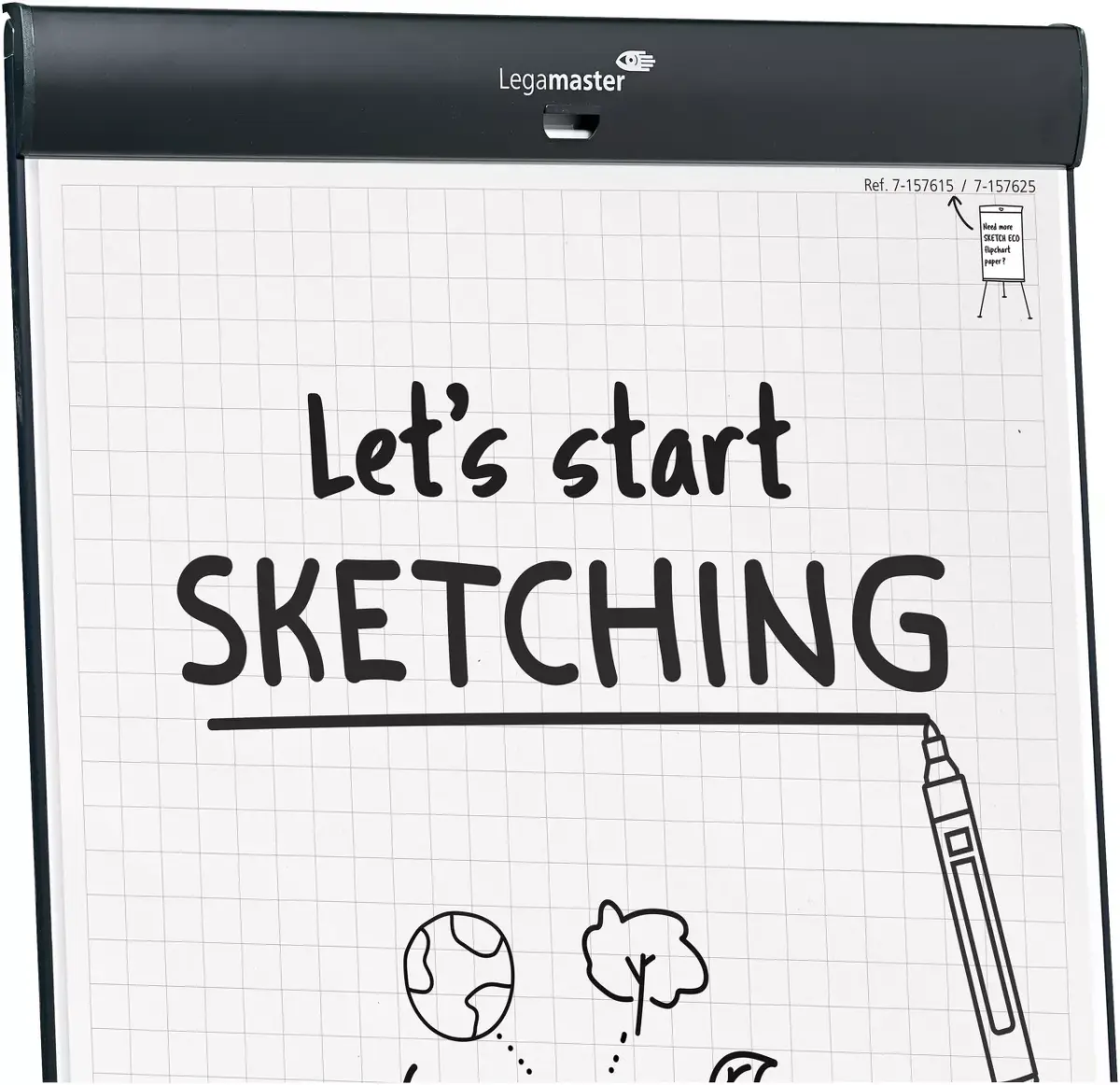 Мобильный флипчарт Legamaster SKETCH PRO Photo 10