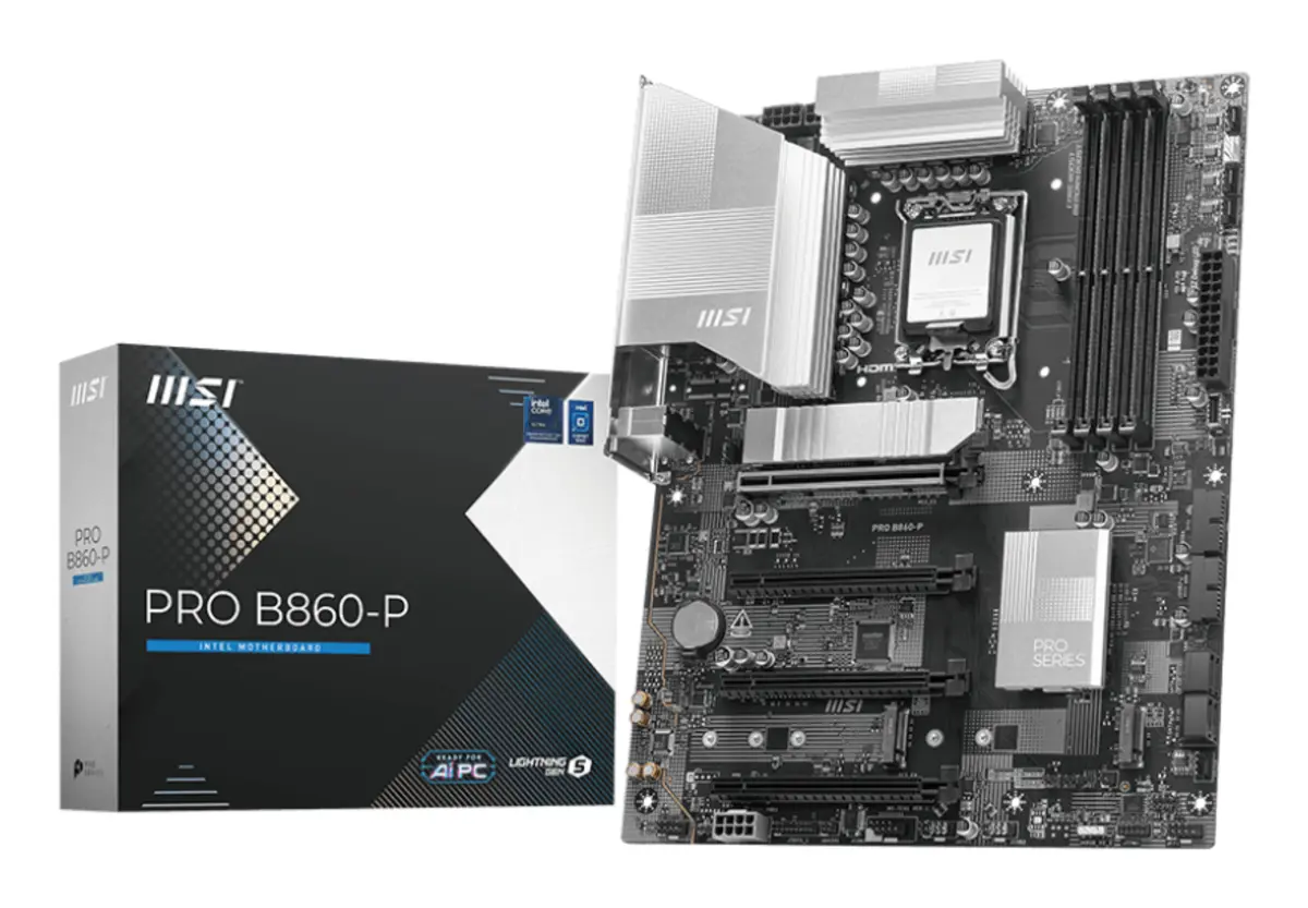 MSI PRO B860-P ATX Mātesplate priekš