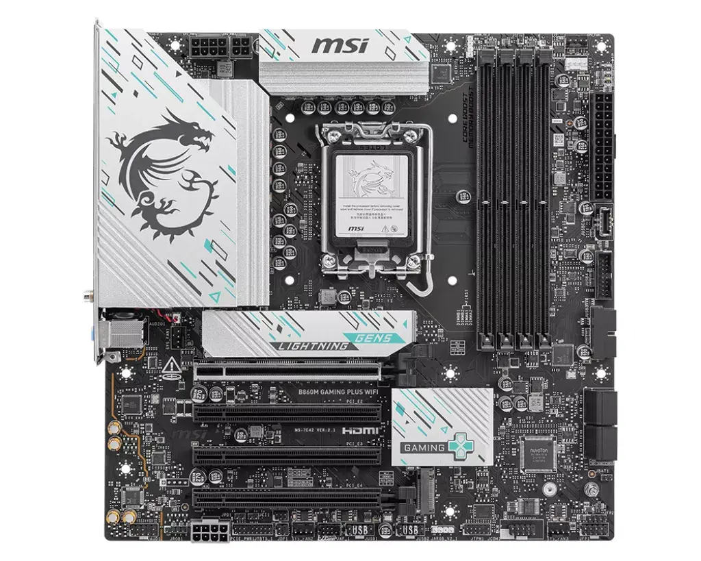 Материнская плата MSI B860M GAMING PLUS WIFI Photo 2