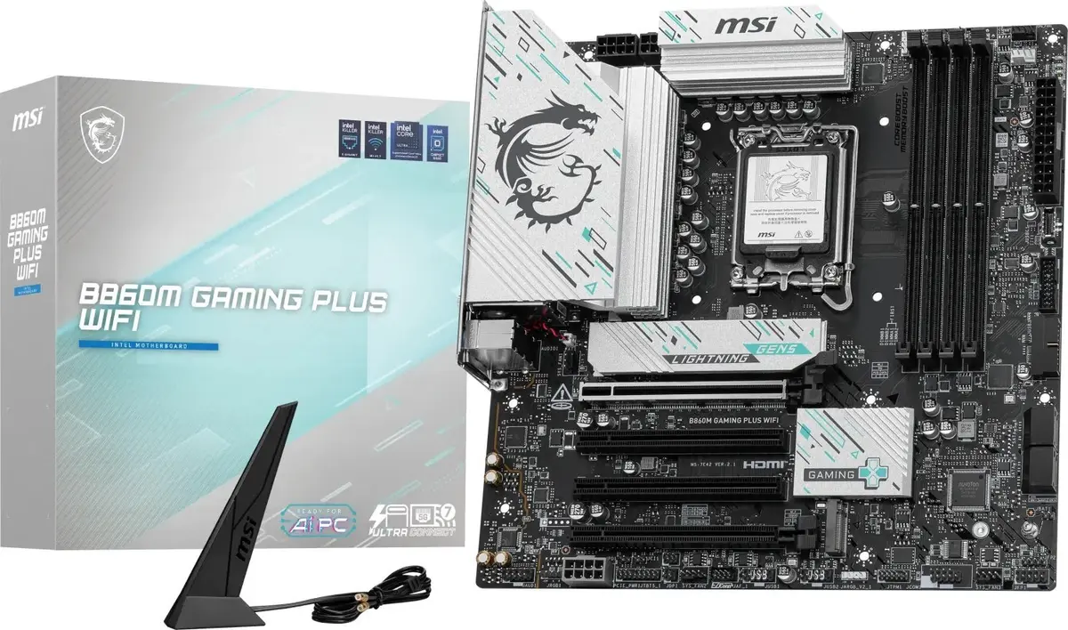 MSI B860M GAMING PLUS WIFI Motherboard Photo 11