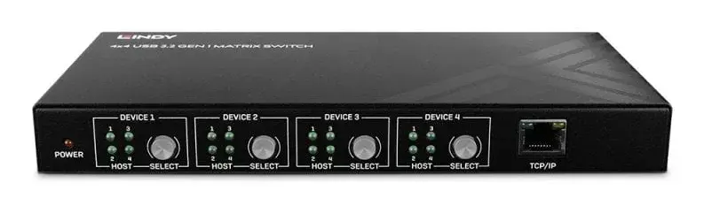 Lindy 4x4 USB 3.2 Gen 1 Matrix Switch Photo 3