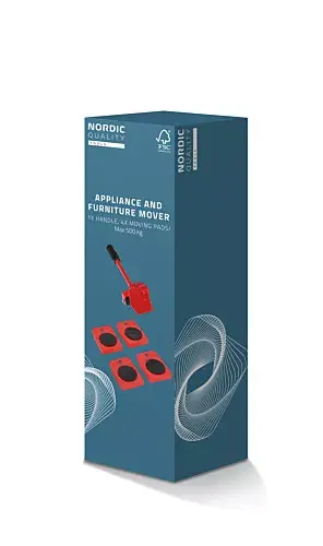 Перемещатель nordic quali CC07 — 1 ручка, 4 подкладки Photo 5