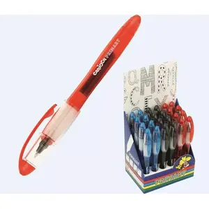 Stick ballpoint pen Carioca Primary — blue ink, 24 pcs, display box