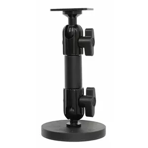Passive holder Brodit 202030 for mobile phone/smartphone, screw mount, black, indoor/outdoor