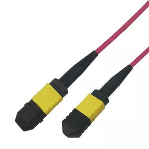 Fiber optic MPO12 cable DELTACO MPO12B-45 OM4, 5 m