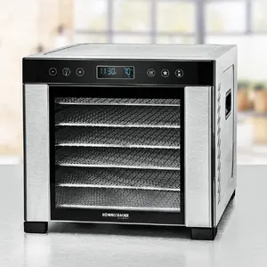 Rommelsbacher DA 950 Food Dehydrator, 600 W, Stainless Steel and Black